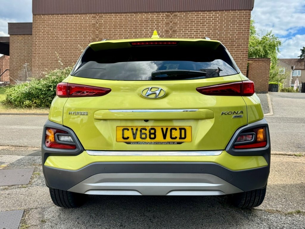 Hyundai Kona 1.6L Premium Gt CV68VCD Yellow #6