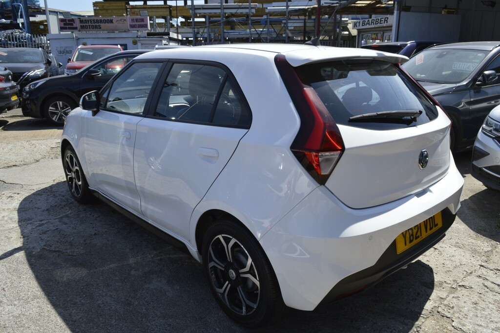 MG MG3 Hatchback 1.5 Vti-tech Exclusive Nav 2021 YB21VDL White #4