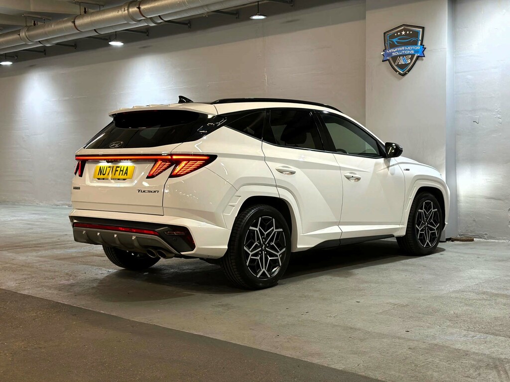 Hyundai Tucson N Line S Tgdi Mhev NU71FHA White #6