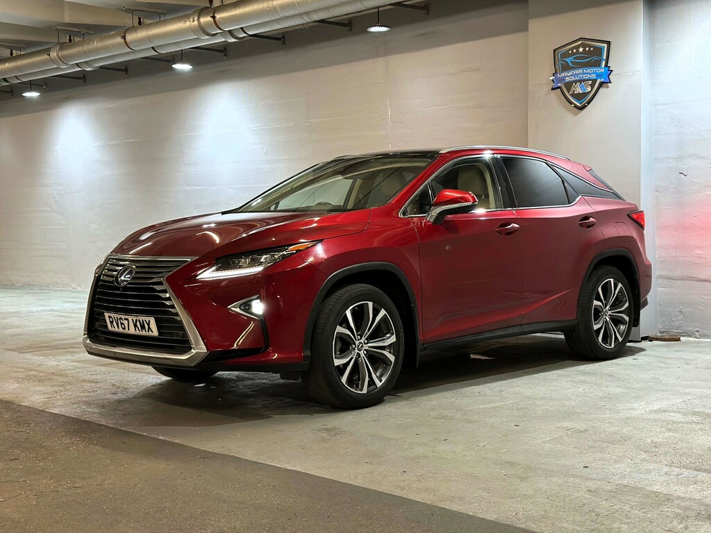 Lexus RX 450H Premier Cvt 4Wd RV67KMX Red #4