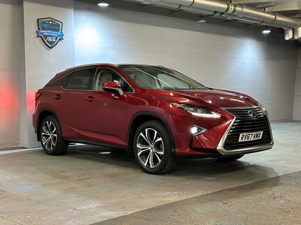 Lexus RX 450H Premier Cvt 4Wd RV67KMX Red #3