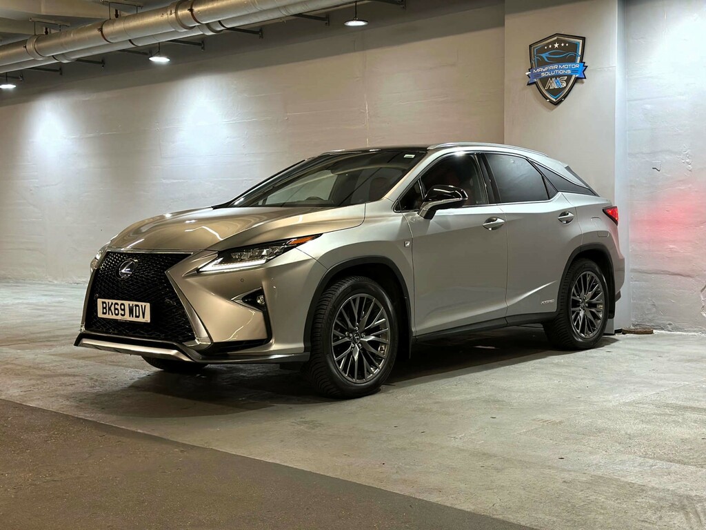Lexus RX 450H F Sport Cvt 4Wd BK69WDV Silver #4