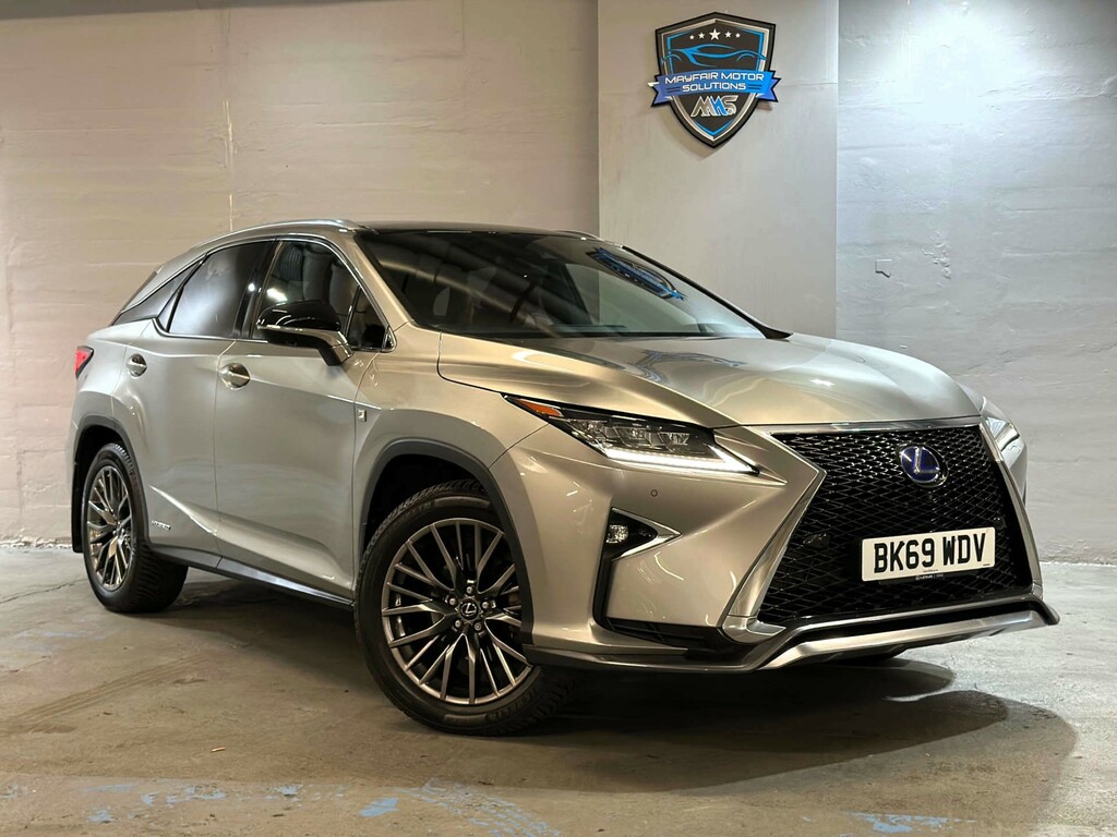 Lexus RX 450H F Sport Cvt 4Wd Silver