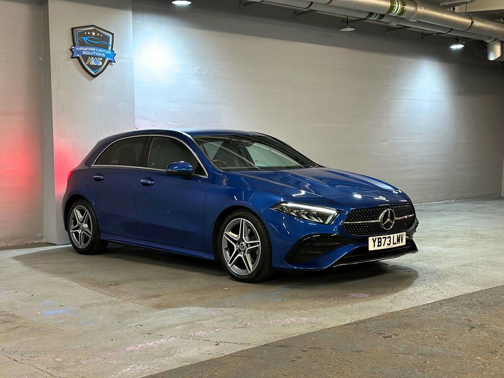 Mercedes-Benz A Class Amg Line Executive Mhev YB73LMV Blue #3