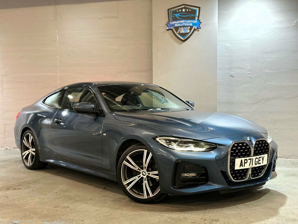BMW 4 Series Xdrive M Sport 4Wd Blue