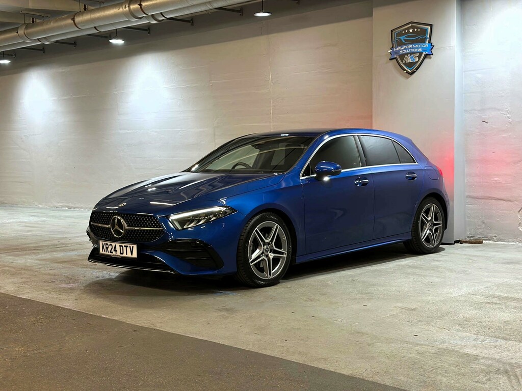 Mercedes-Benz A Class Amg Line Executive Mhev KR24DTV Blue #4