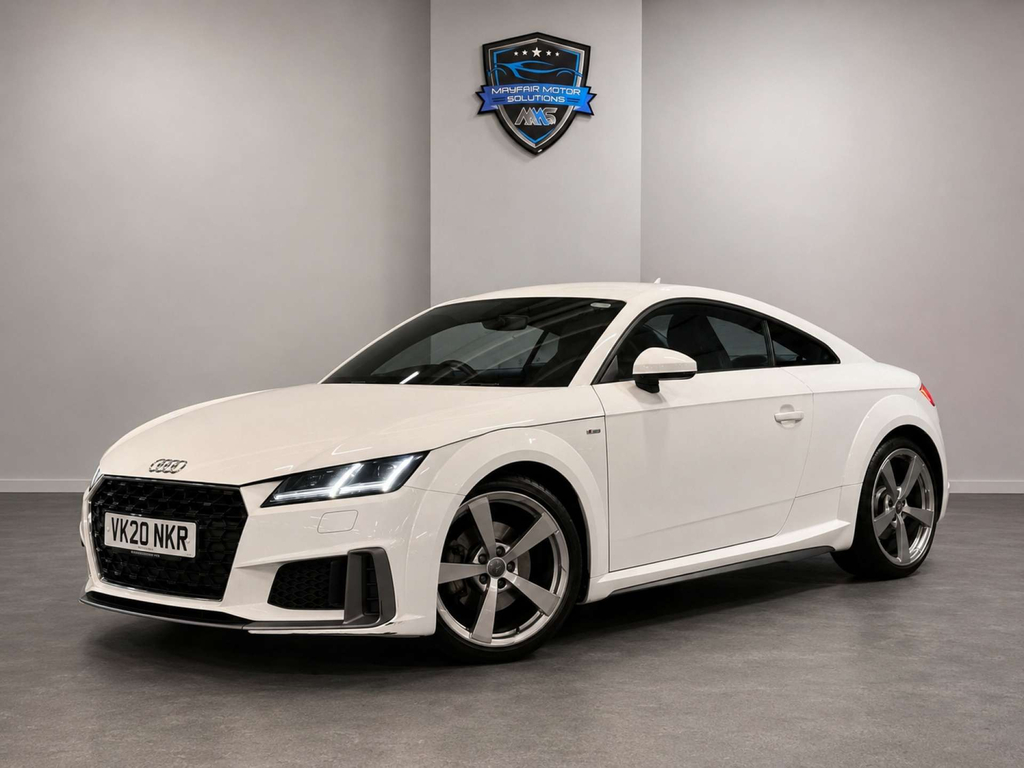 Audi TT S Line 40 Tfsi White #4