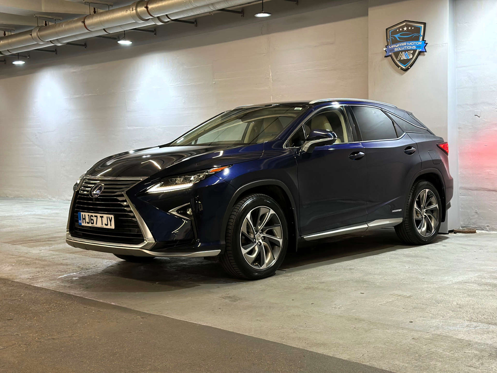 Lexus RX 450H Premier Cvt 4Wd HJ67TJY Blue #4
