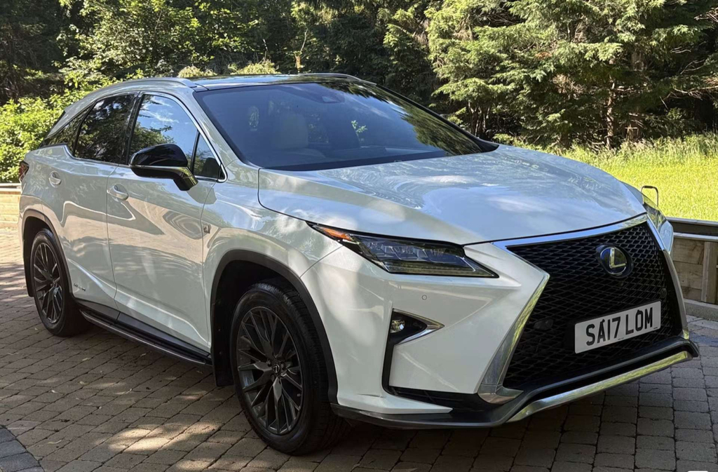 Lexus RX 450H F Sport Cvt 4Wd White