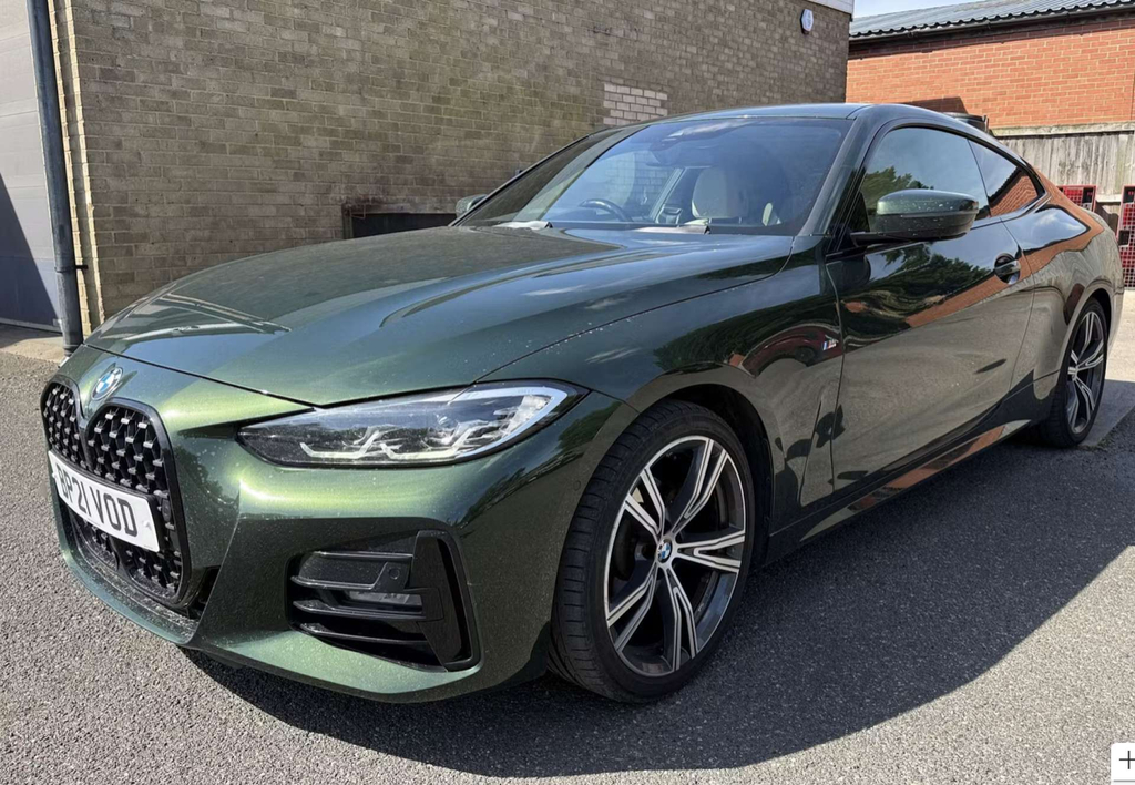 BMW 4 Series 420I M Sport Green #2