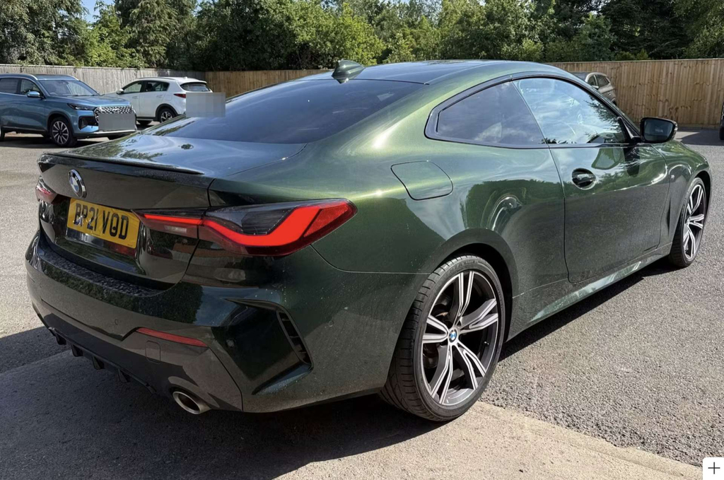 BMW 4 Series 420I M Sport Green #4