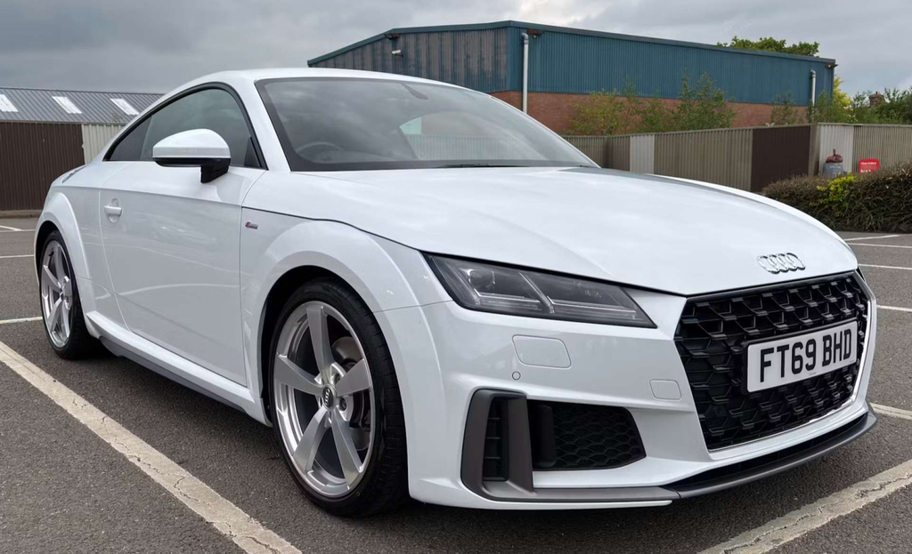 Audi TT Coupe White