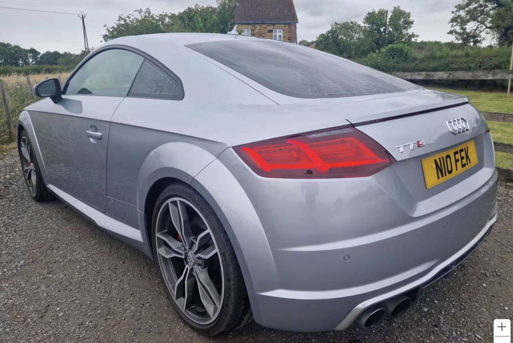 Audi TTS Coupe Silver #5