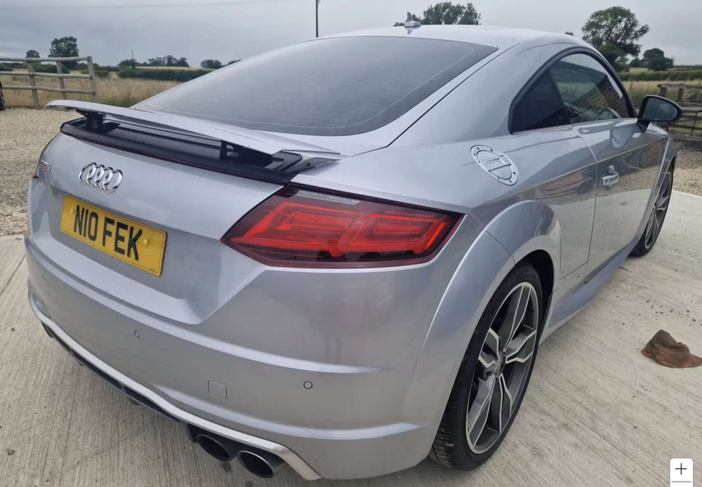 Audi TTS Coupe Silver #4