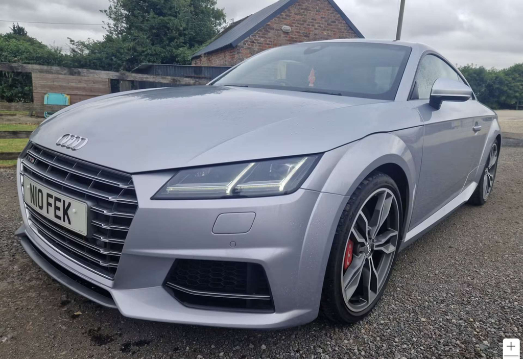 Audi TTS Coupe Silver #2