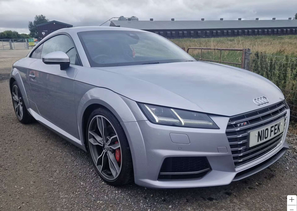Audi TTS Coupe Silver