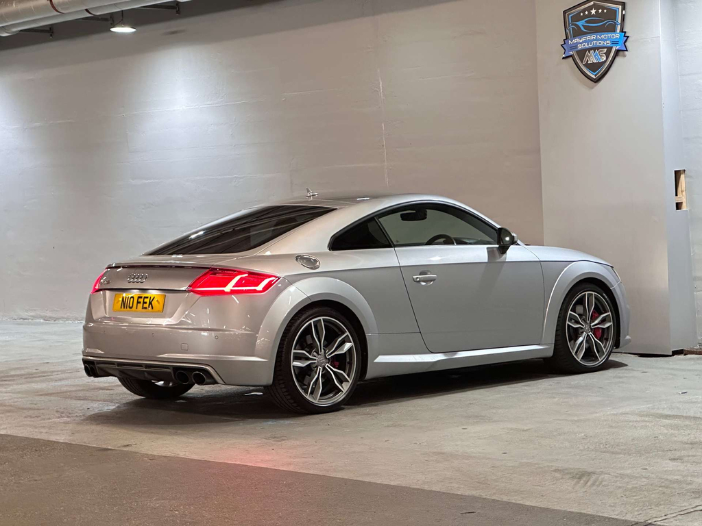 Audi TTS Tfsi Coupe S Tronic Quattro Euro 6 Ss Silver #5