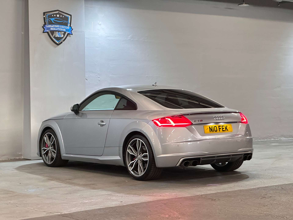 Audi TTS Tfsi Coupe S Tronic Quattro Euro 6 Ss Silver #2