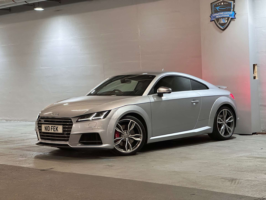 Audi TTS Tfsi Coupe S Tronic Quattro Euro 6 Ss Silver #4