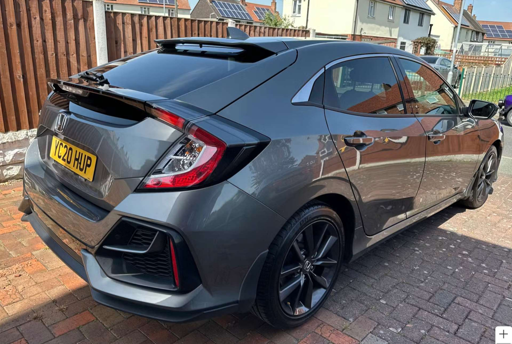 Honda Civic Ex Vtec Cvt Grey #5