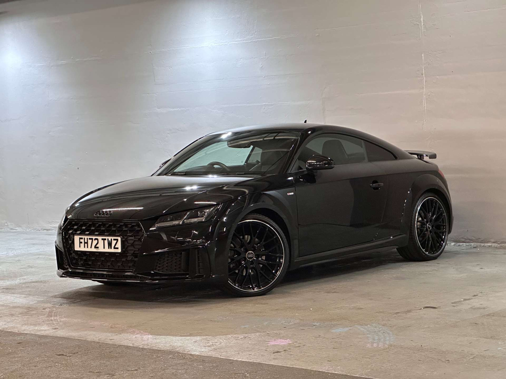 Audi TT Coupe Black #4