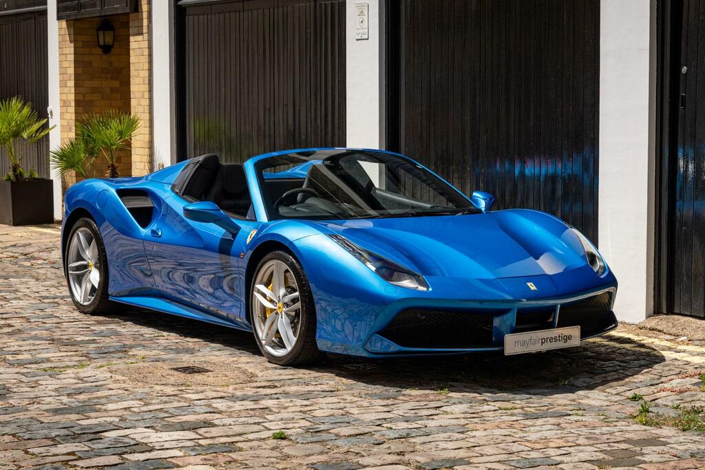 Ferrari 488 3.9T V8 Spider F1 Dct Euro 6 Ss Blue