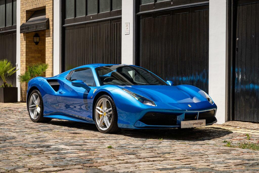 Ferrari 488 3.9T V8 Spider F1 Dct Euro 6 Ss Blue
