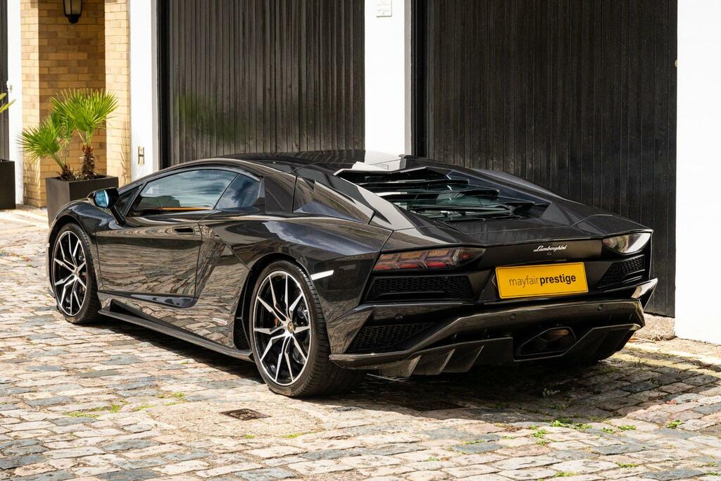 Lamborghini Aventador 6.5 V12 Lp 740-4 S Isr 4Wd Euro 6 Black #4