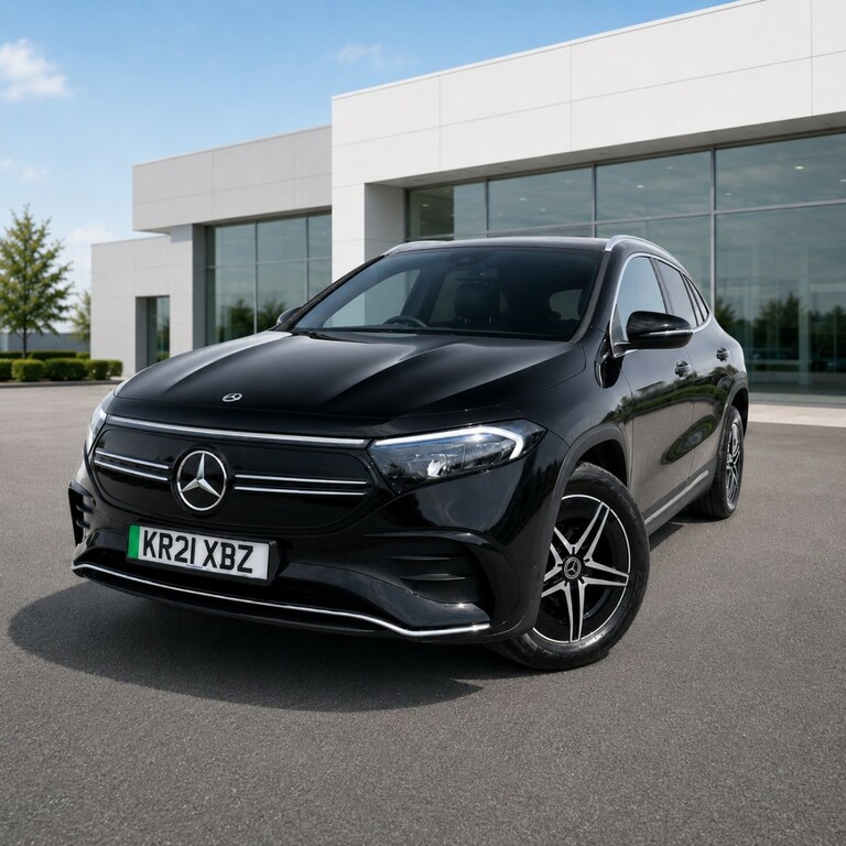 Mercedes-Benz EQA Suv Eqa 250 66.5Kwh Amg Line 202121 KR21XBZ Black