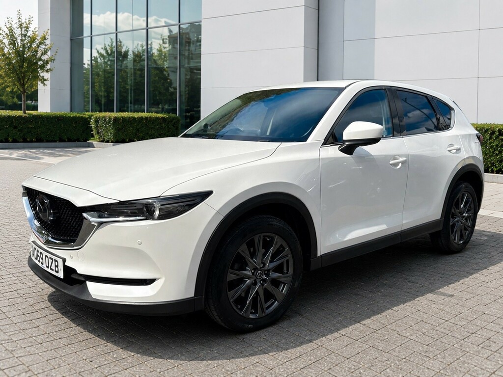 Mazda CX-5 Suv 2.2 Skyactiv-d Sport Nav Awd 2020 White