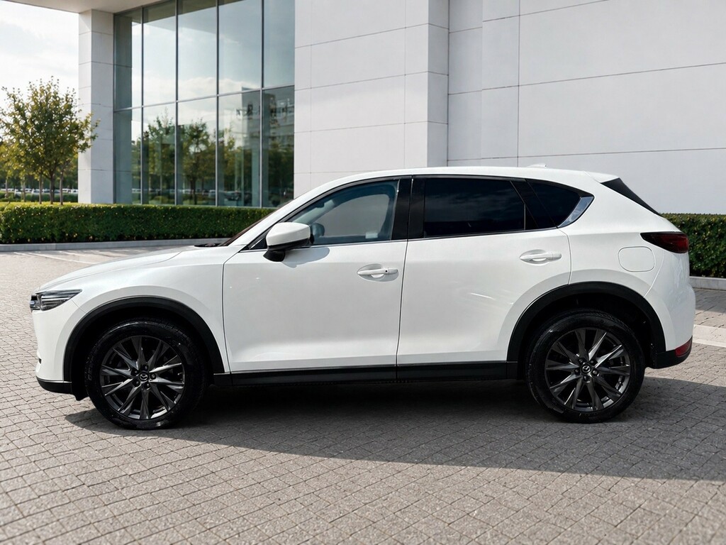 Mazda CX-5 Suv 2.2 Skyactiv-d Sport Nav Awd 2020 White #3
