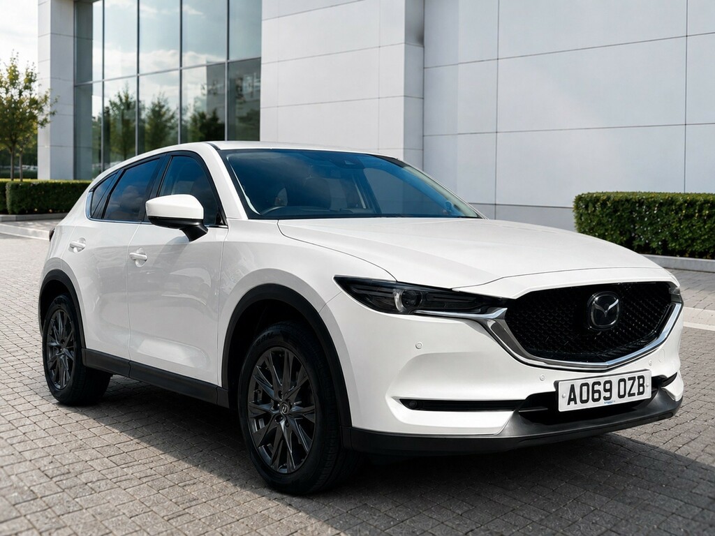 Mazda CX-5 Suv 2.2 Skyactiv-d Sport Nav Awd 2020 White #6