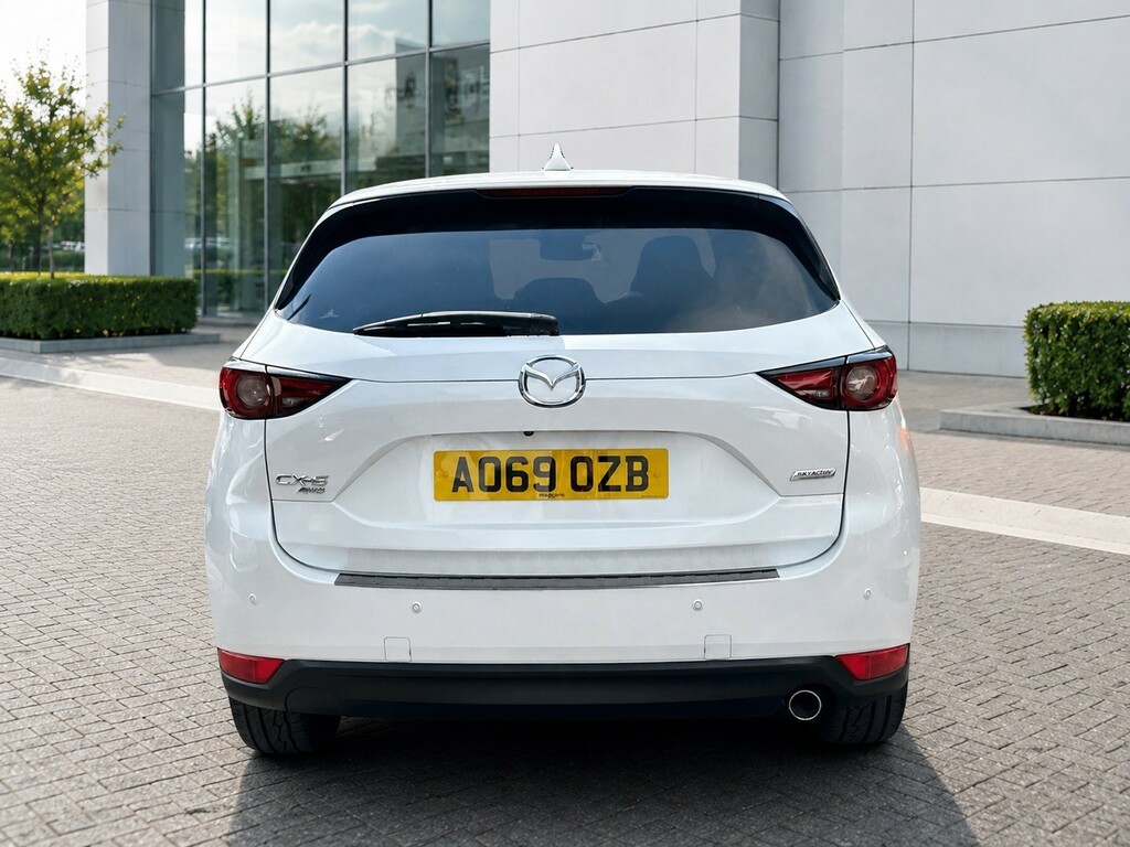 Mazda CX-5 Suv 2.2 Skyactiv-d Sport Nav Awd 2020 White #2