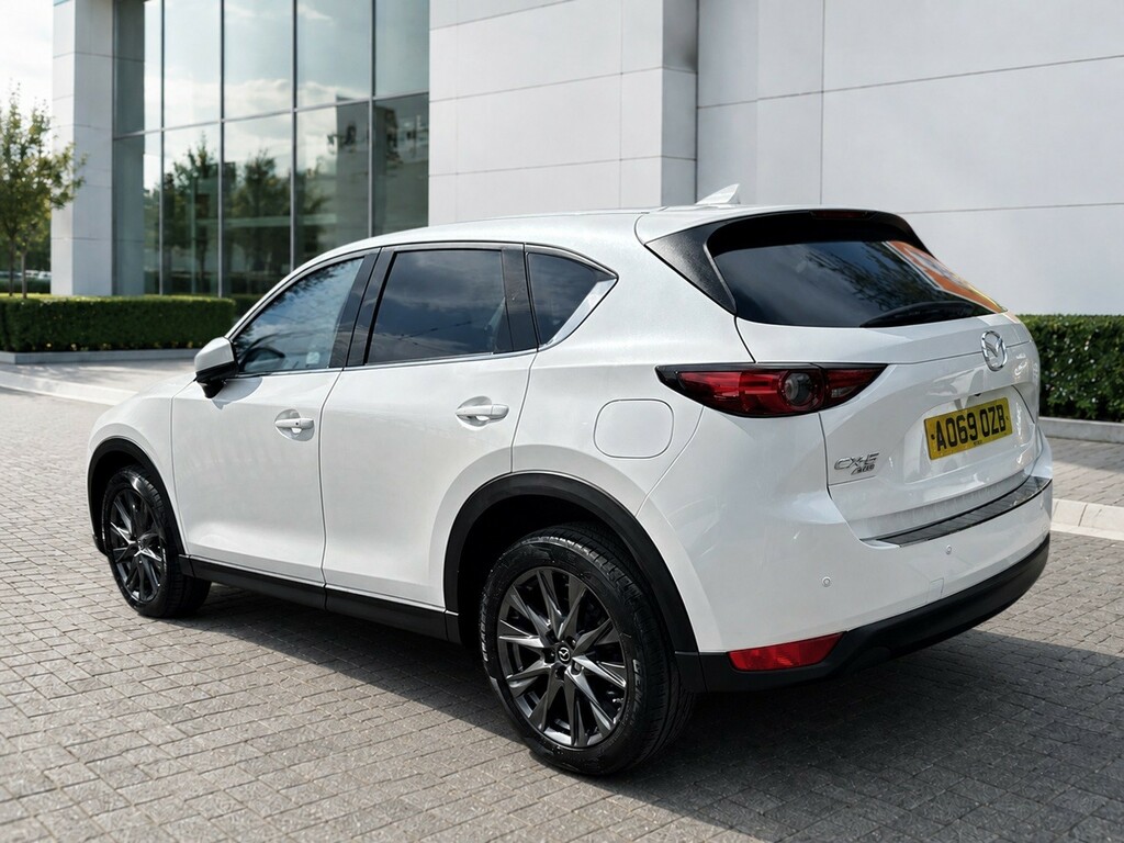 Mazda CX-5 Suv 2.2 Skyactiv-d Sport Nav Awd 2020 White #4