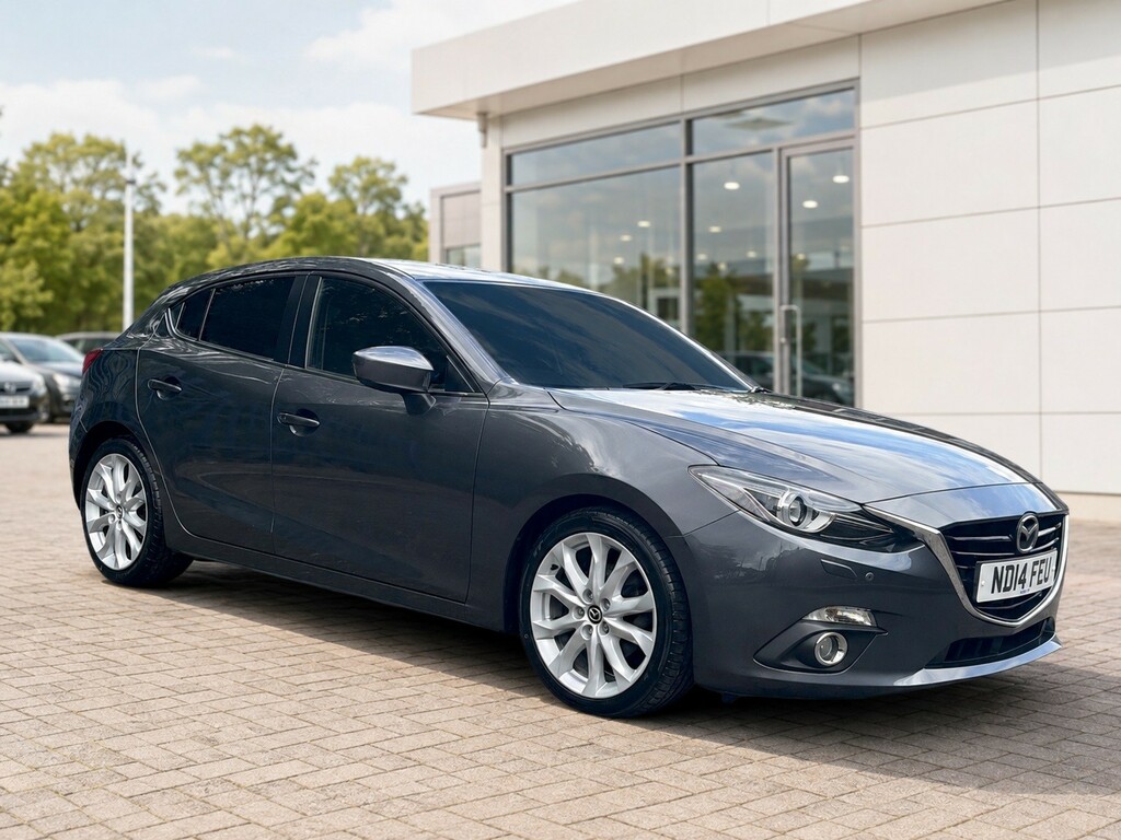Mazda 3 Hatchback 2.0 Skyactiv-g Sport Nav 2014 ND14FEU Grey #4