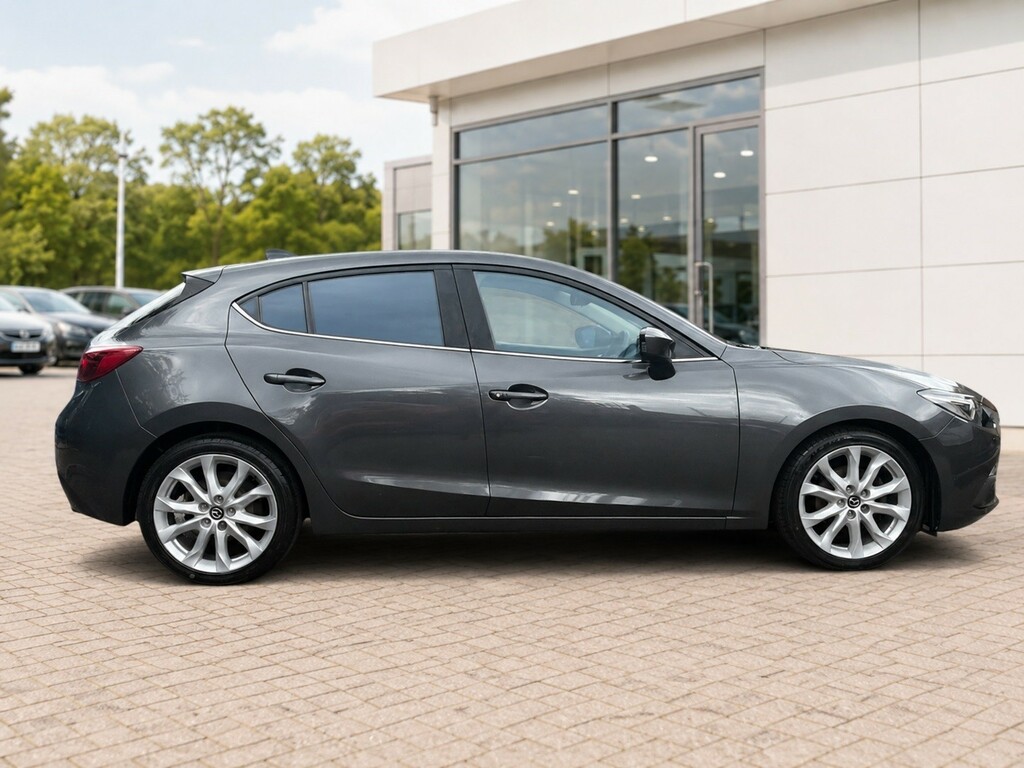 Mazda 3 Hatchback 2.0 Skyactiv-g Sport Nav 2014 ND14FEU Grey #6
