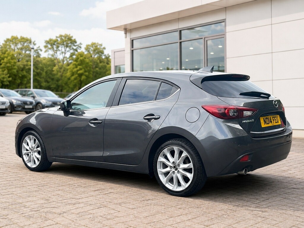 Mazda 3 Hatchback 2.0 Skyactiv-g Sport Nav 2014 ND14FEU Grey #2