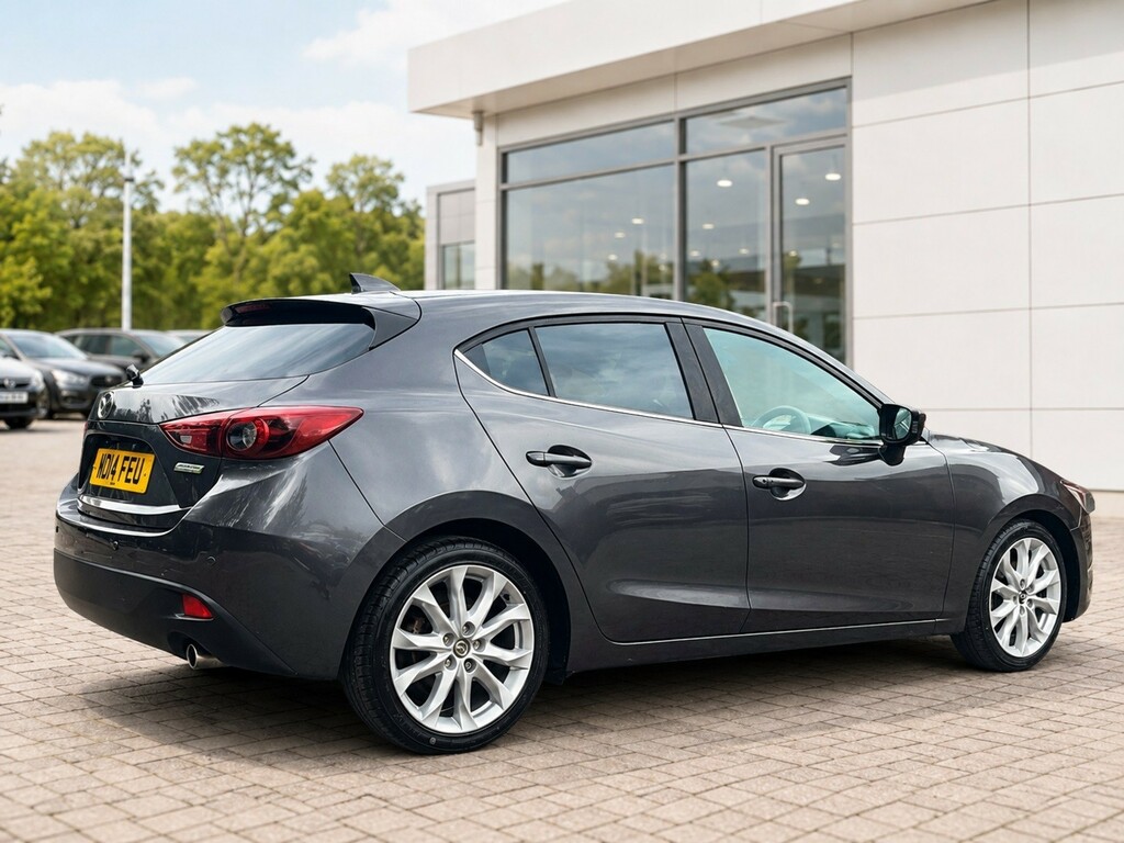 Mazda 3 Hatchback 2.0 Skyactiv-g Sport Nav 2014 ND14FEU Grey #3