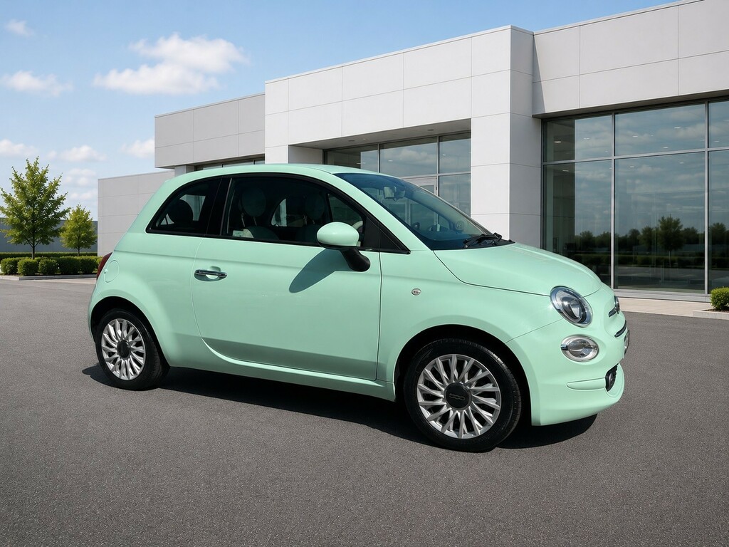 Fiat 500 Hatchback 1.2 1.2 69Hp Lounge 2020 Green #2