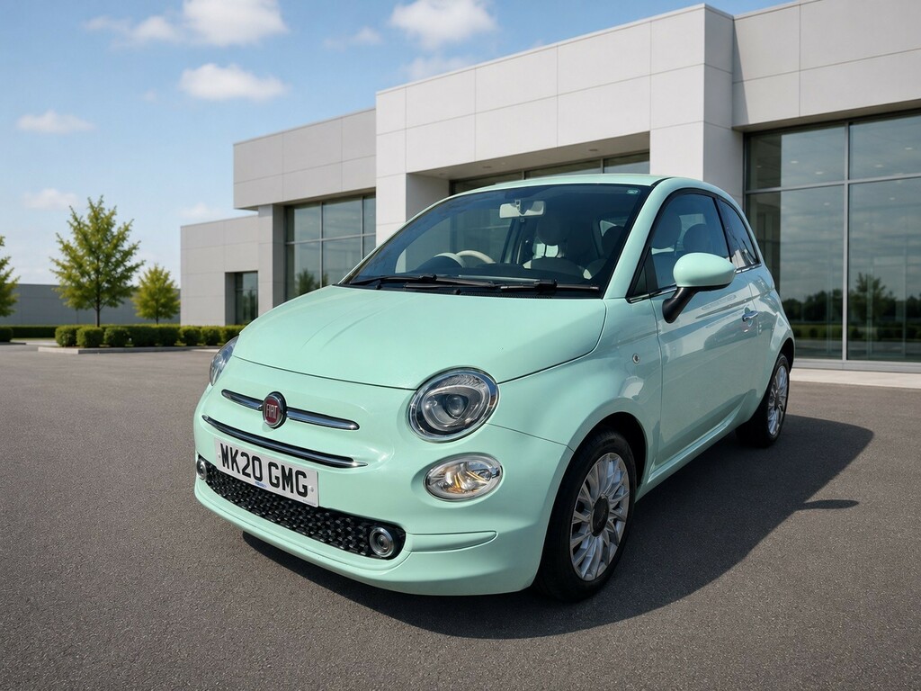 Fiat 500 Hatchback 1.2 1.2 69Hp Lounge 2020 Green