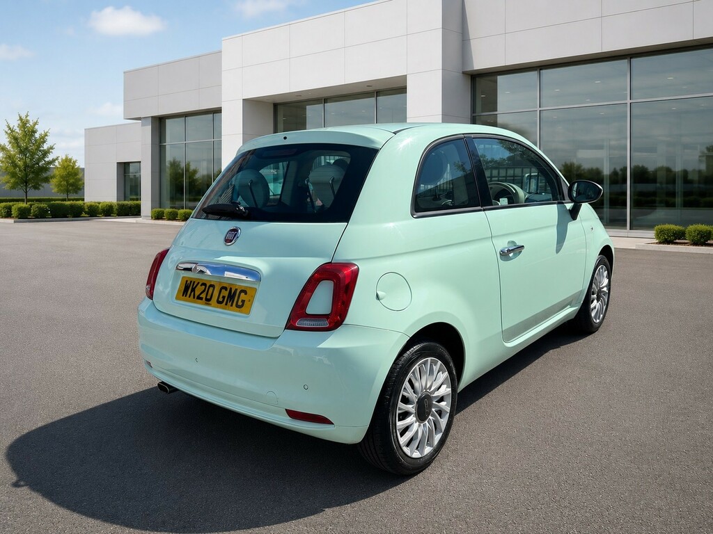 Fiat 500 Hatchback 1.2 1.2 69Hp Lounge 2020 Green #5