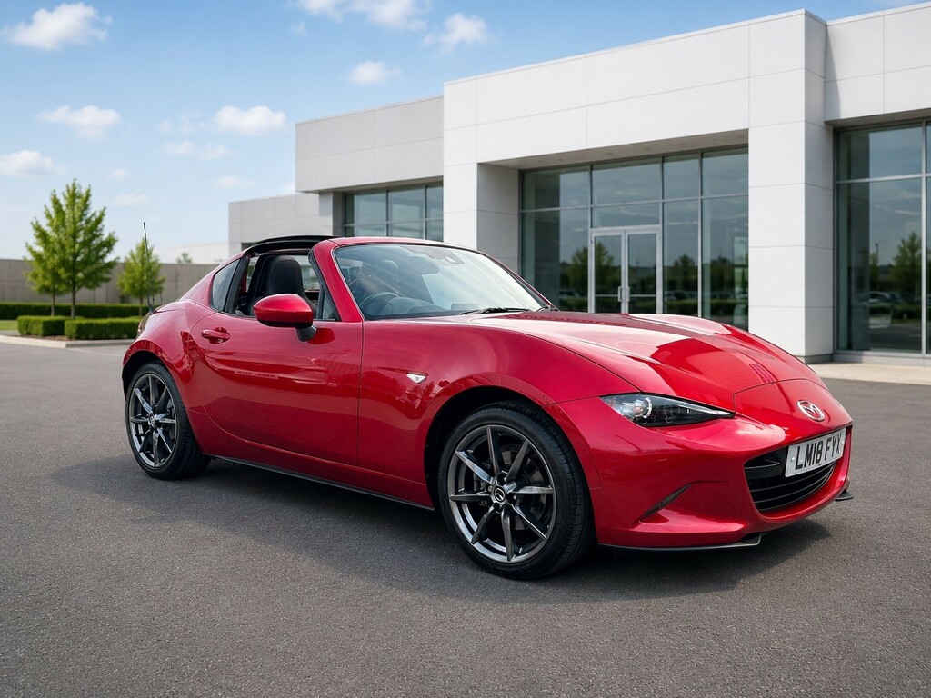 Mazda MX-5 RF Convertible 2.0 Skyactiv-g Sport Nav 2018 Red #3