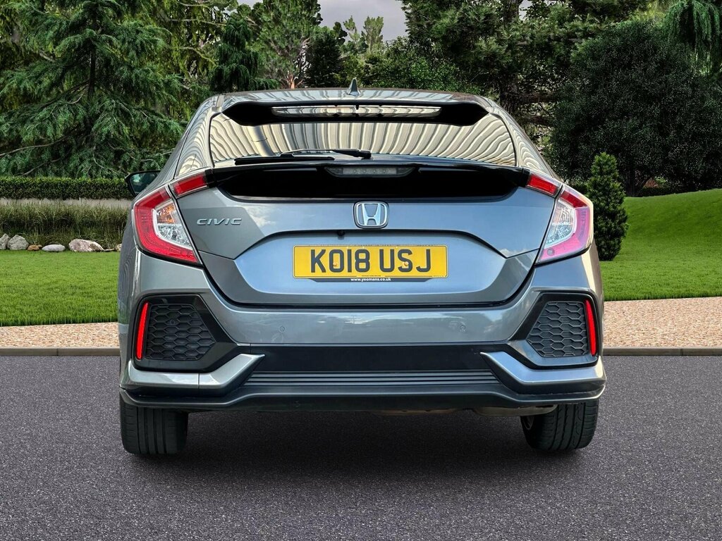 Honda Civic 1.0 Vtec Turbo Ex Cvt Euro 6 Ss Grey #5