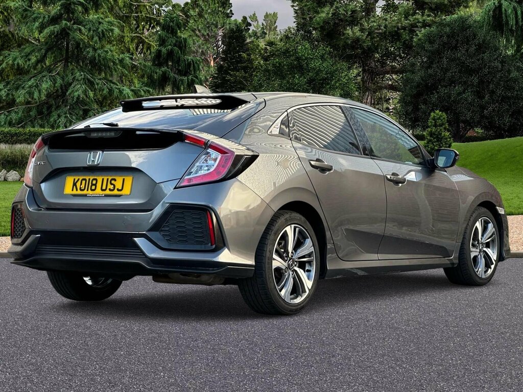 Honda Civic 1.0 Vtec Turbo Ex Cvt Euro 6 Ss Grey #6