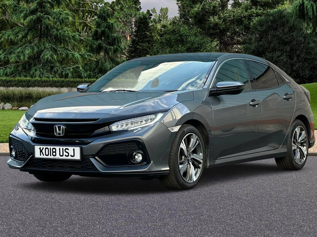 Honda Civic 1.0 Vtec Turbo Ex Cvt Euro 6 Ss Grey #3