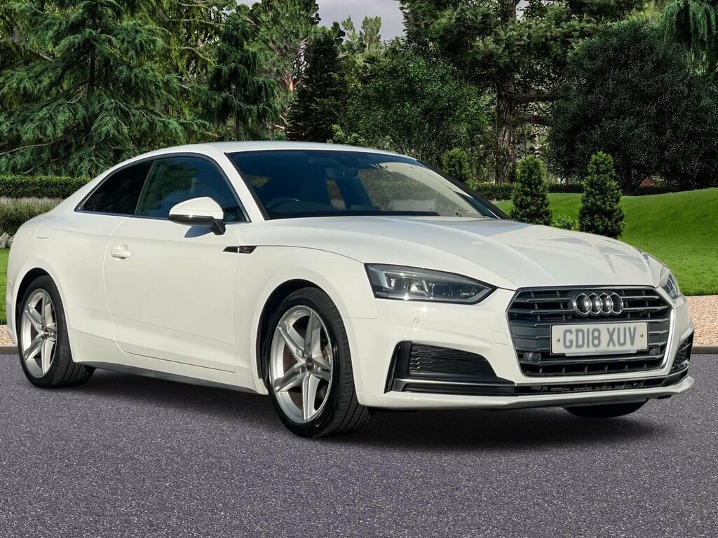 Audi A5 1.4 Tfsi S Line S Tronic Euro 6 Ss White