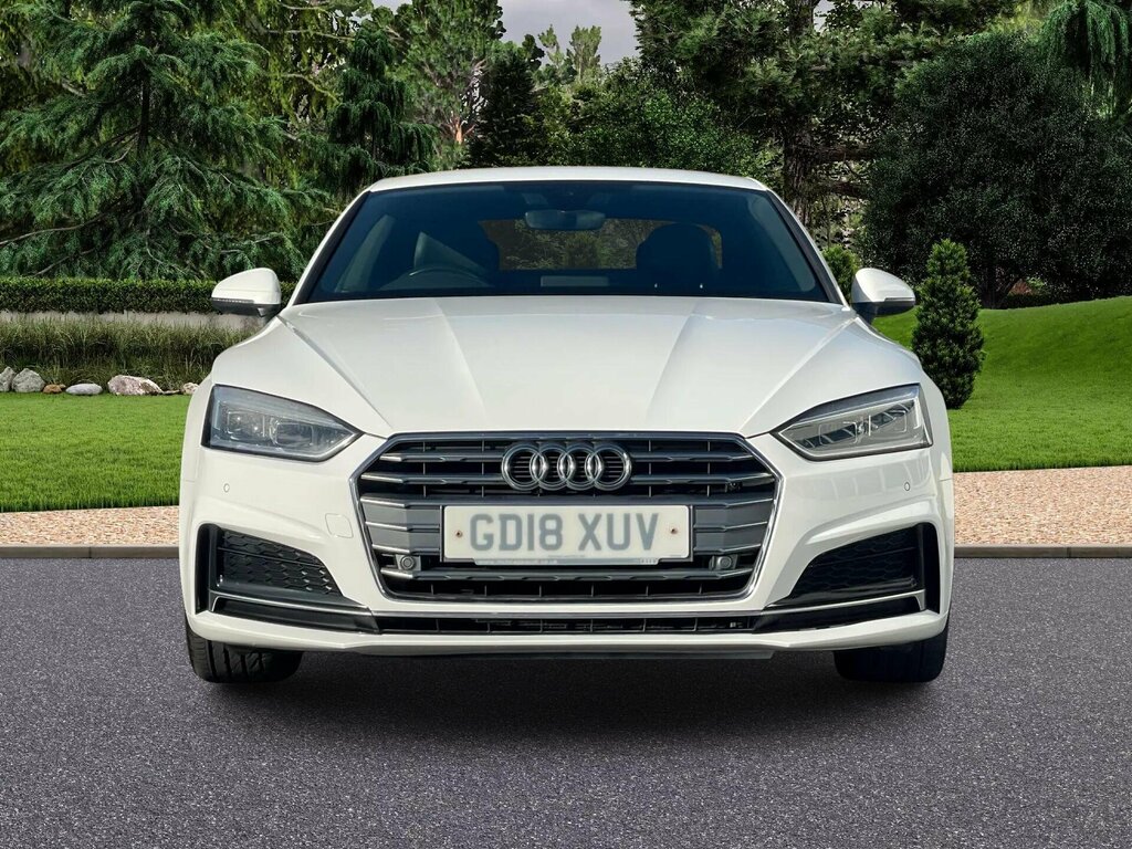 Audi A5 1.4 Tfsi S Line S Tronic Euro 6 Ss White #2