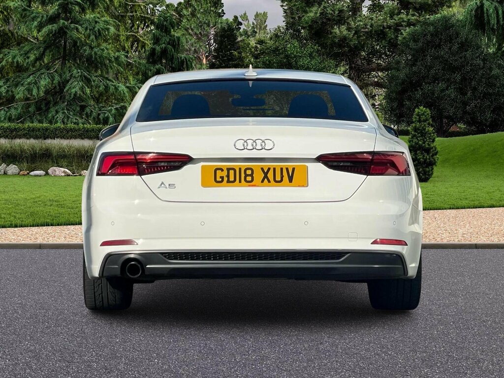Audi A5 1.4 Tfsi S Line S Tronic Euro 6 Ss White #5