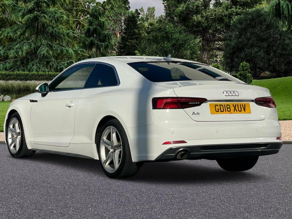 Audi A5 1.4 Tfsi S Line S Tronic Euro 6 Ss White #4