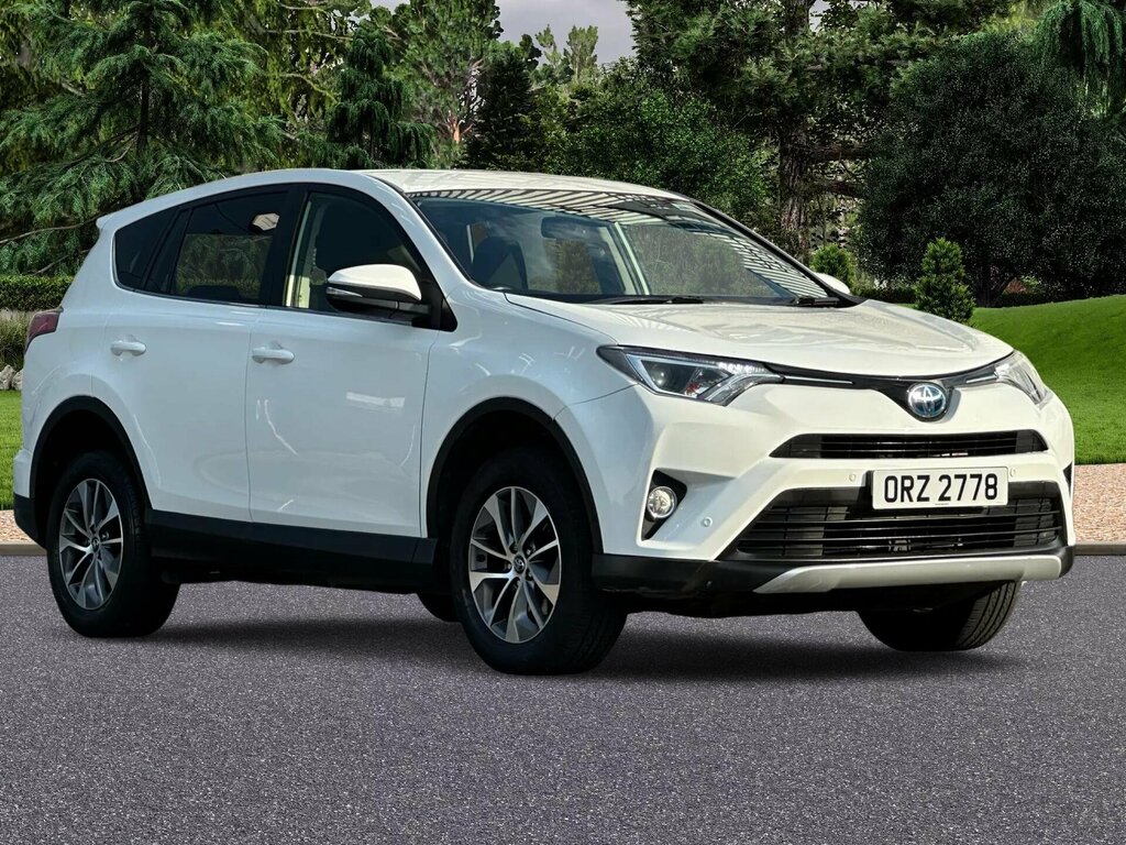 Toyota Rav 4 2.5 Vvt-h Icon Tech Cvt Euro 6 Ss White